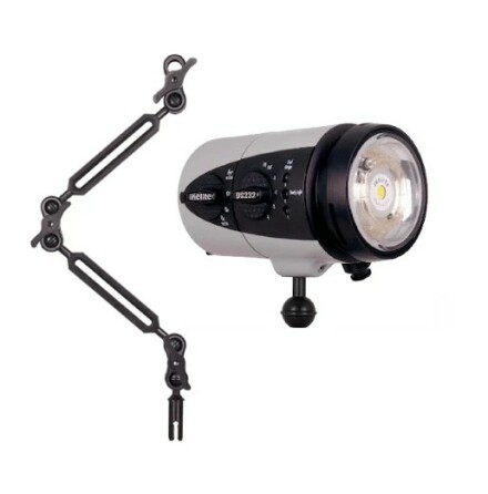 Ikelite DS232 213Ws TTL with Video Light Underwater strobe package