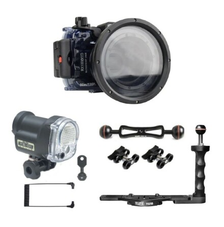 Underwater housing package Seafrogs for Sony RX100 VII