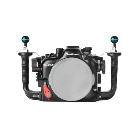 Nauticam NA-S1RII underwater housing are designed for the videographer with a Panasonic Lumix SR5 II camera.