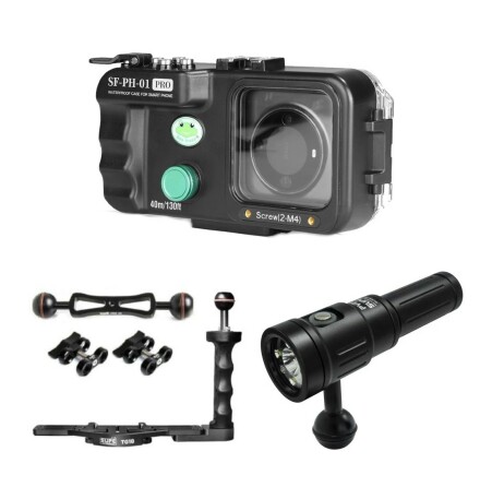 Underwater housing package Seafrogs for smartphones (New models) 