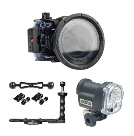 Underwater housing package Seafrogs for Sony RX100 VII