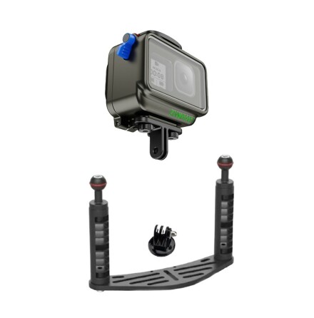 GoPro housing package for Hero13 to Hero5 (Aluminium)