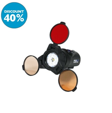 Filter Fisheye Triple set (red, daylight &amp; warm)