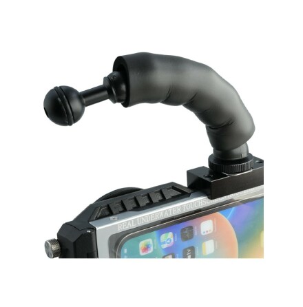 Arm Divefolk Flexible with hotshoe mount &amp; 1 inch ball (180 mm)
