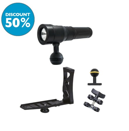 Light package with tray and single handle (1500 lumen)