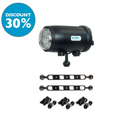 Scubalamp D-Pro Underwater strobe package