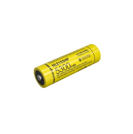 Battery Nitecore 21700, Li-Ion 3,6V, 5300 mAh (Backscatter mini flash) (NL2153HP)