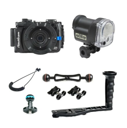 Underwater housing OM TG-7 Nauticam Bayonet mount Package (Fits TG-6)
