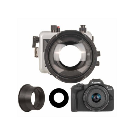 Underwater housing Ikelite for Canon R100 incl dome, camera &amp; lens (DML)