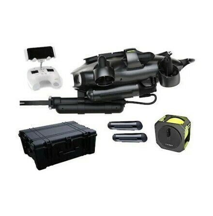 Underwater drone FiFish E-GO Qysea with robotic arm (200 m) Underwater drone FiFish E-GO Qysea with robotic arm (200 m)