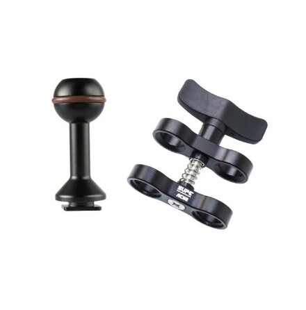 Arm Package Top mount Scubalamp Hotshoe with clap (for GoPro, light, strobe or monitor) Arm package Scubalamp Top mount