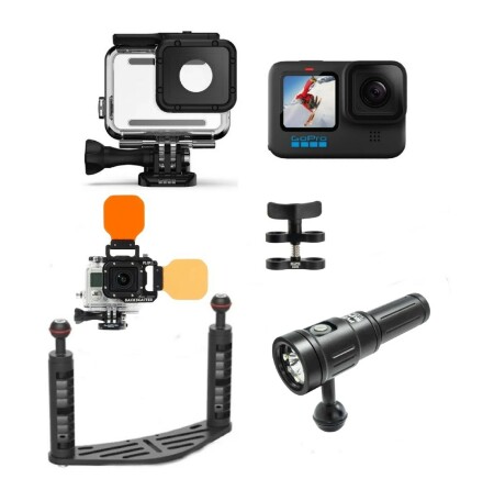 GoPro (2D) Package Full set (fits Hero13 to Hero5)  GoPro Deluxe package (Hero13)