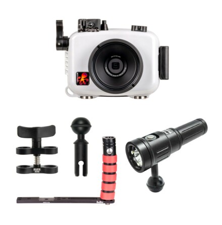 Underwater housing OM TG-7 Package (1A) Ikelite Light 2000 lm Underwater housing OM TG-7 Package (1A) Ikelite Light