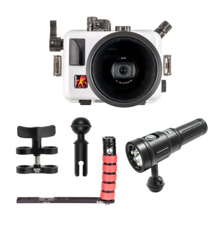 Underwater housing Sony Package (2A) Ikelite RX100 VII Light 2000 lm  Underwater housing Sony Package (3A) Ikelite RX100 VII