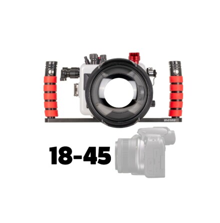Housing Ikelite for Canon R10 with dome &amp; tray, fiber optic (DLM)