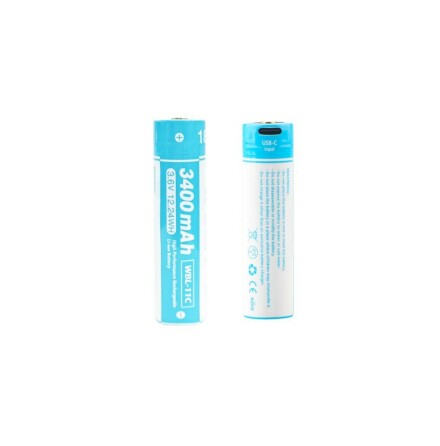 WeeFine 18650 Li-ion Battery: Reliable Power with USB-C