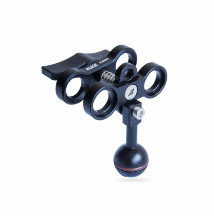 Clamp Scubalamp with 1 inch ball mounted on the clamp