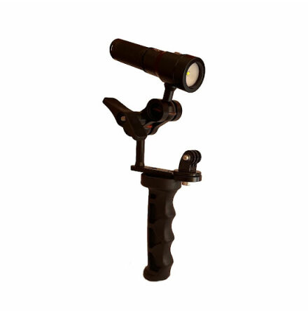Light package Scubalamp 2000 lumen for GoPro with handle