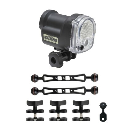 Strobe package Sea&amp;Sea YS-01 with arm &amp; clamps