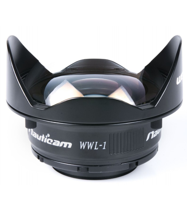 Wet wide angle lenses