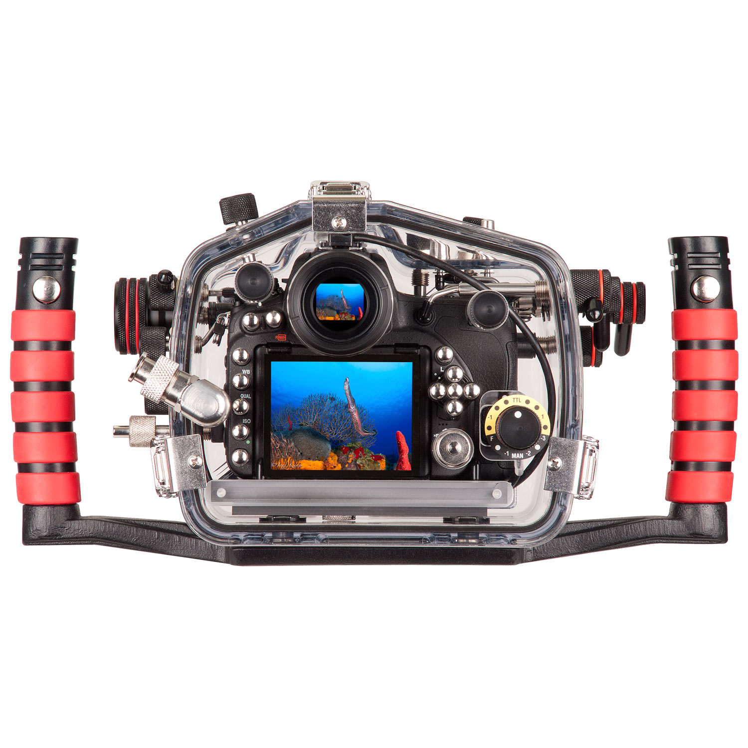 Ikelite UW housing for Nikon -D750 rear