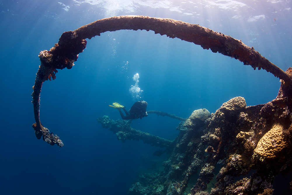 Gosei Maru in Chuuk Lagoon © Henrik Jonsson Gosei Maru in Chuuk Lagoon © Henrik Jonsson